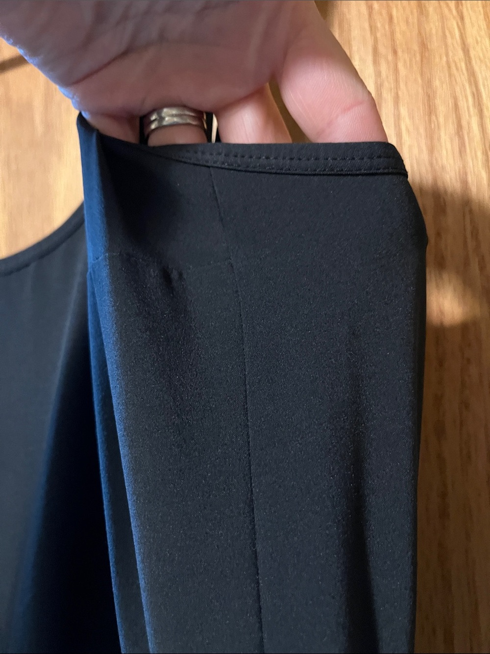 Abercrombie & Fitch Traveler Black Sleeveless Drawstring Jumpsuit - Picture 5 of 13